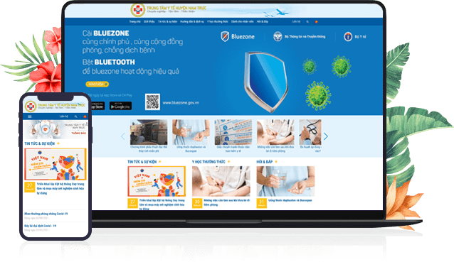 Trung tâm y tế huyện Nam Trực là khách hàng tiêu biểu của VNNSoft Web